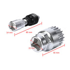 Oumers Bike Crank Extractor/Arm Remover And Bottom Bracket Remover With 16Mm Spanner/Wrench. Professional Bicycle Repair Tool Ki