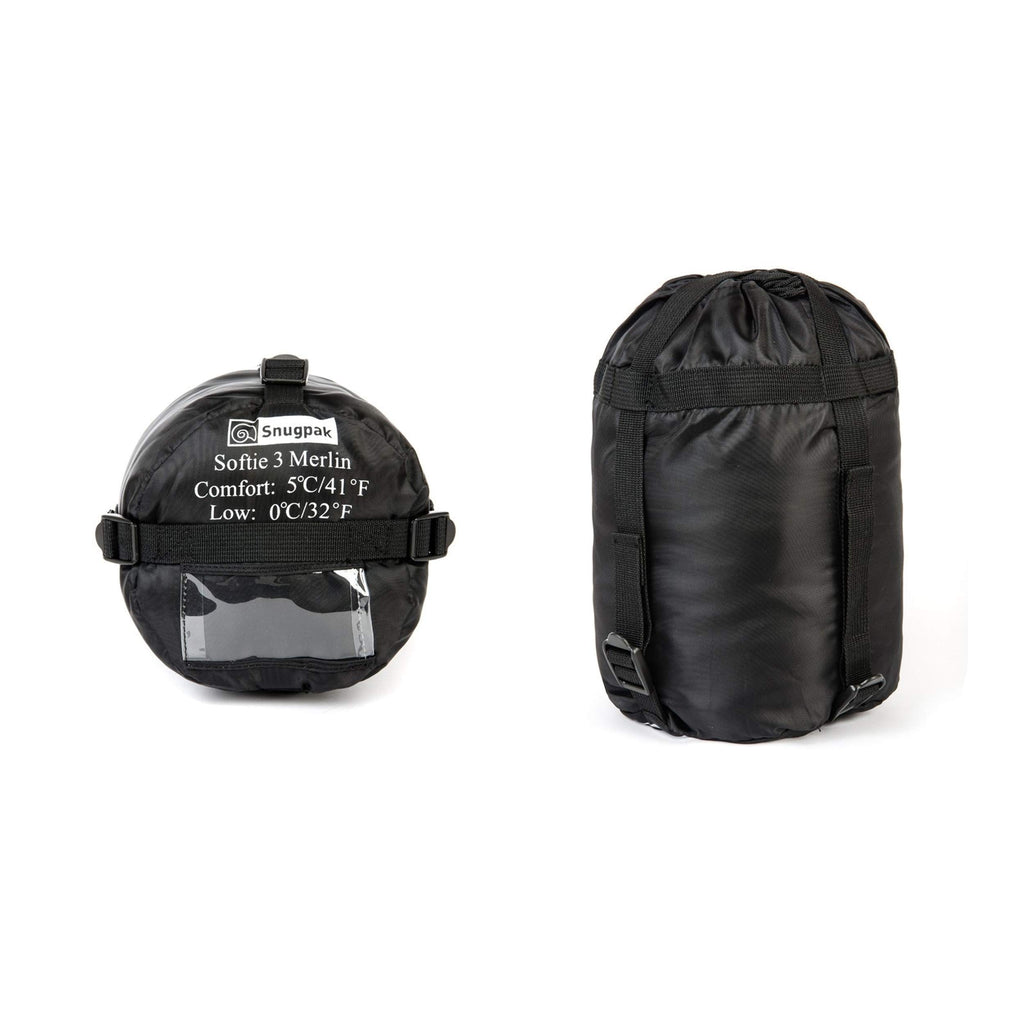 Snugpak Softie 3 Merlin Sleeping Bag, 41 Degree, Black