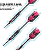 Viper Vanity Soft Tip Darts With Storage/Travel Case: Dart Diva, 16 Grams