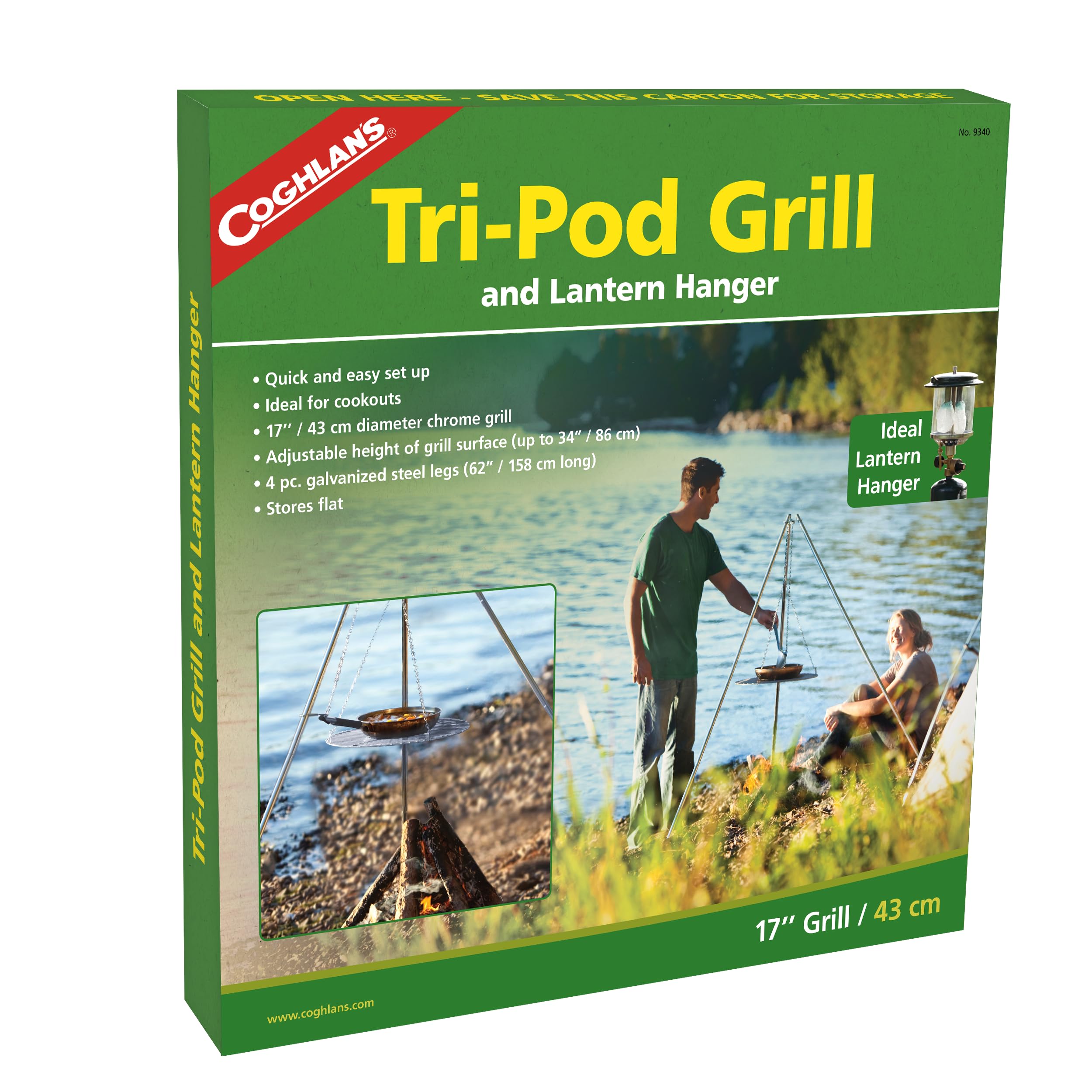 Coghlan'S Tri-Pod Grill And Lantern Hanger