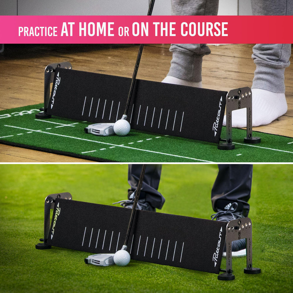 Puttout Putting Plane With Alignment Sticks And Gates