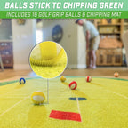 Gosports Chip N' Stick Golf Games With Chip N' Stick Golf Balls - Giant Size Targets With Chipping Mat - Choose Classic Or Darts