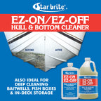 Star Brite Ez-On Ez-Off Boat Hull & Bottom Cleaner - Effortlessly Remove Stains And Restore Your Boat'S Pristine Appearance - 32
