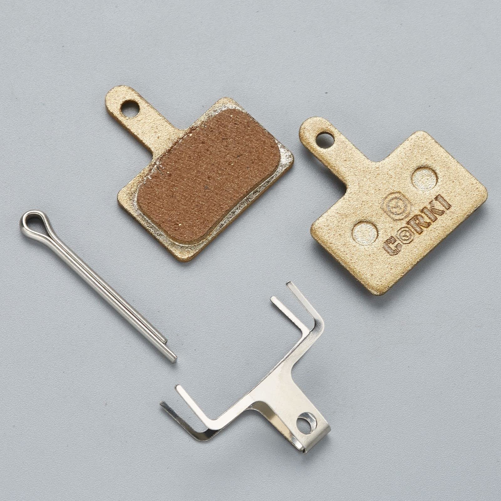 Corki Cycles 2 Pairs Sintered Metal Bike Disc Brake Pads For Trp Tektro Shimano