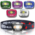 LED Headlamp Flashlight for Adults & Kids, Lightweight, Waterproof Head Lamp with White & Red Light, Comfortable Headband, Perfe
