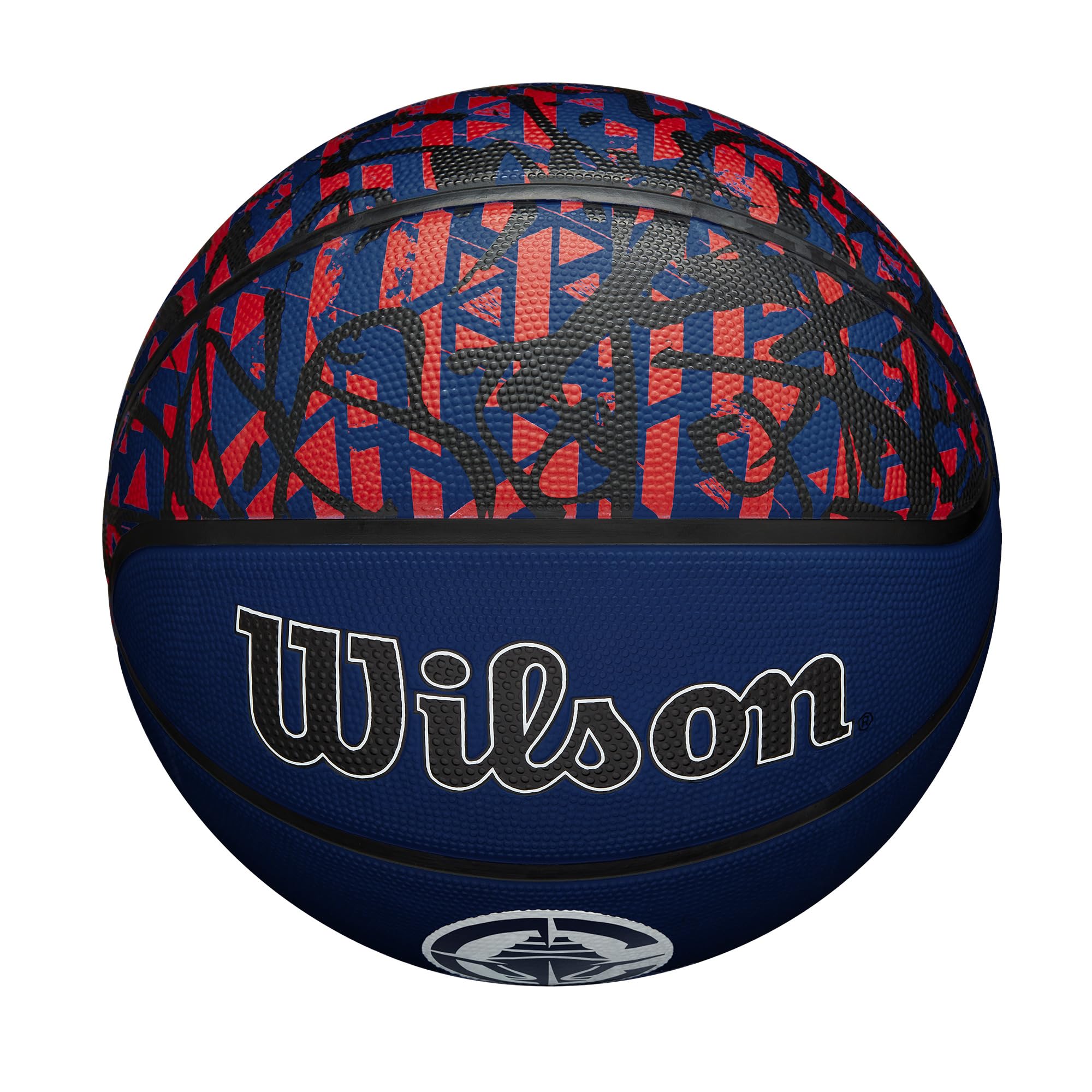 Wilson Nba Team Graffiti Basketball - Los Angeles Clippers, Size 7-29.5''