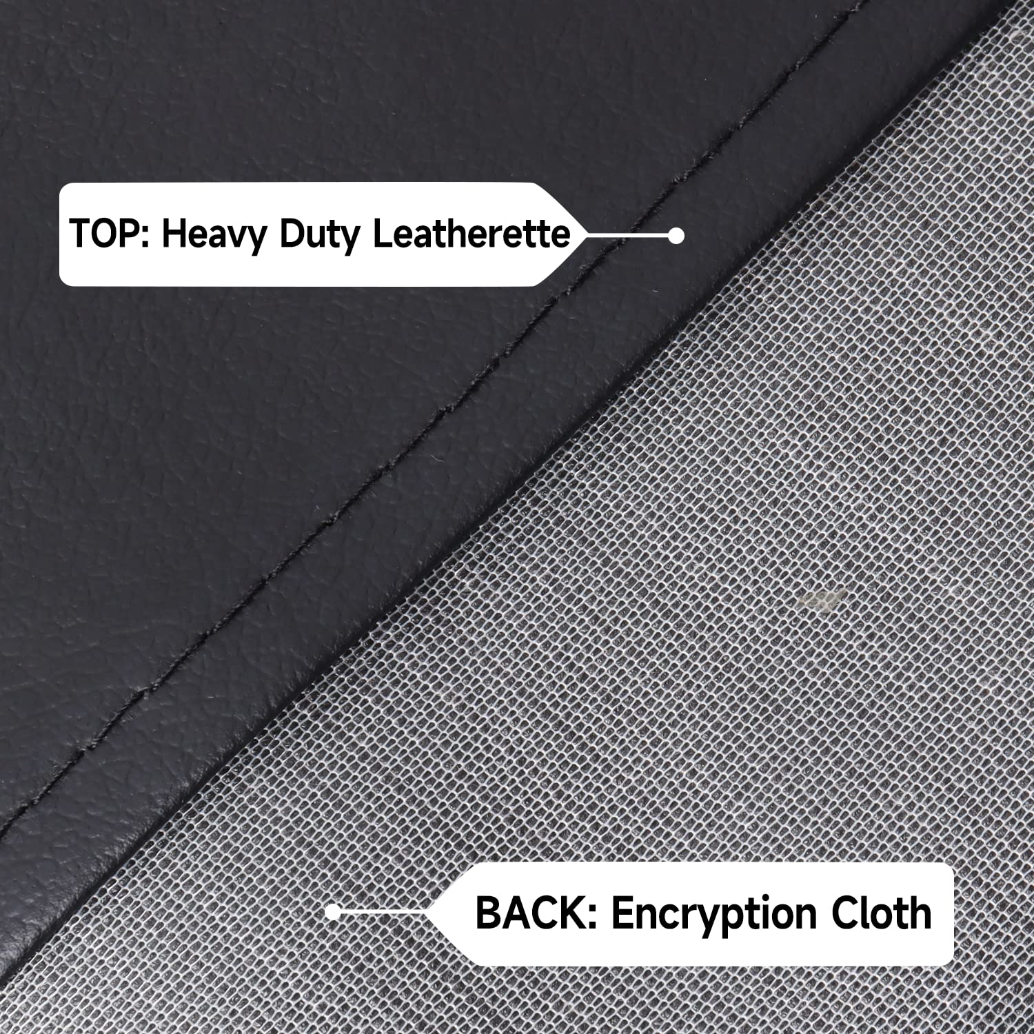 Gse 12 Heavy-Duty Leatherette Shuffleboard Table Cover For Shuffleboard Table Accessories(Black)