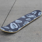 Turbo 9 X 33 Inch Skateboard Grip Tape Sheet Iron Traps