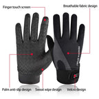 Workout Gloves, Full Palm Protection & Extra Grip, Gym Gloves For Weight Lifting, Training, Fitness, Exercise (Men & Women), Bla