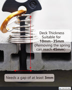 Tent Rope Tightener With Clips - Aluminum Deck Tie Down  Cord Adjuster Tensioners  Tents Tensioner Outdoor Camping Accessoriness