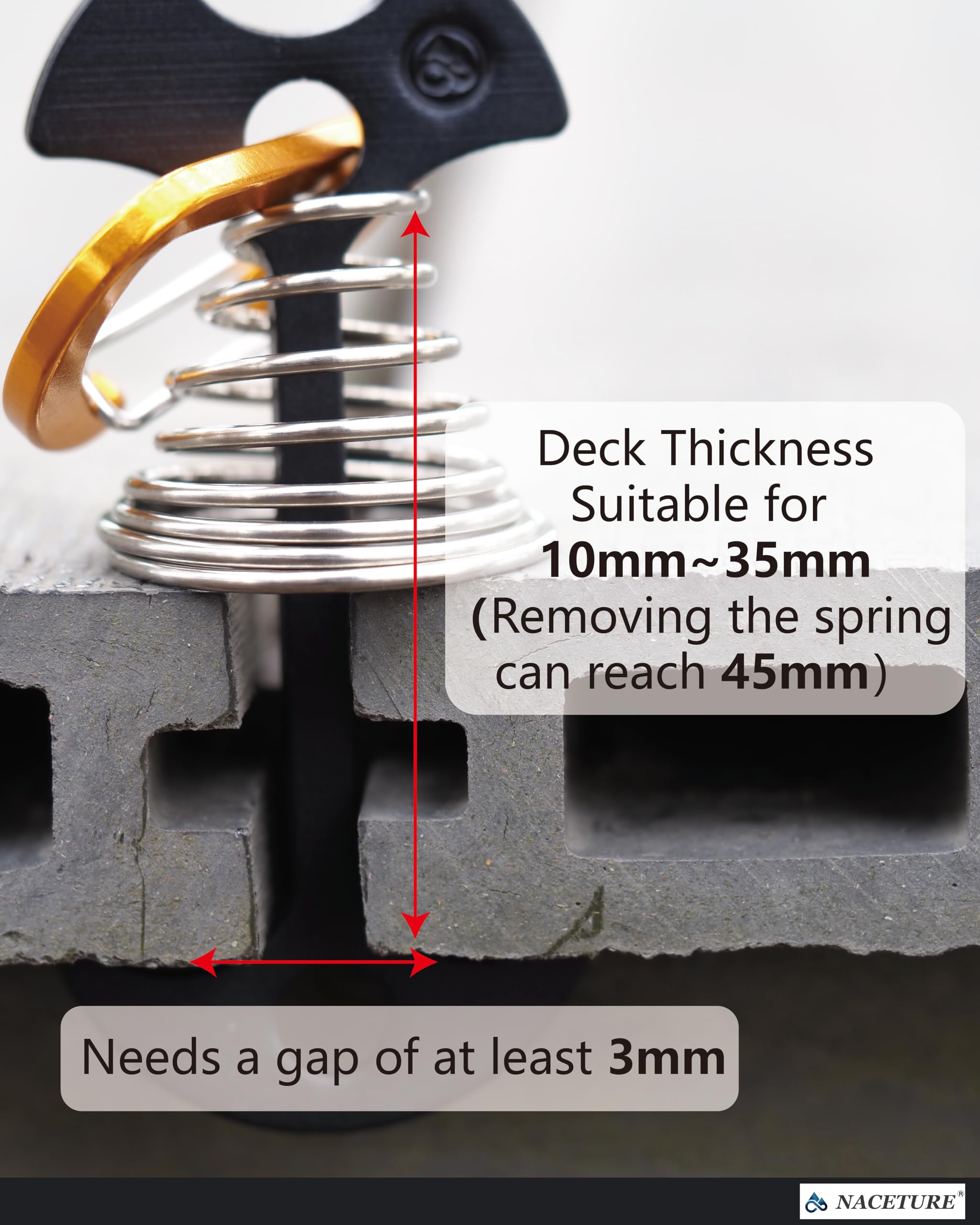Tent Rope Tightener With Clips - Aluminum Deck Tie Down  Cord Adjuster Tensioners  Tents Tensioner Outdoor Camping Accessoriness