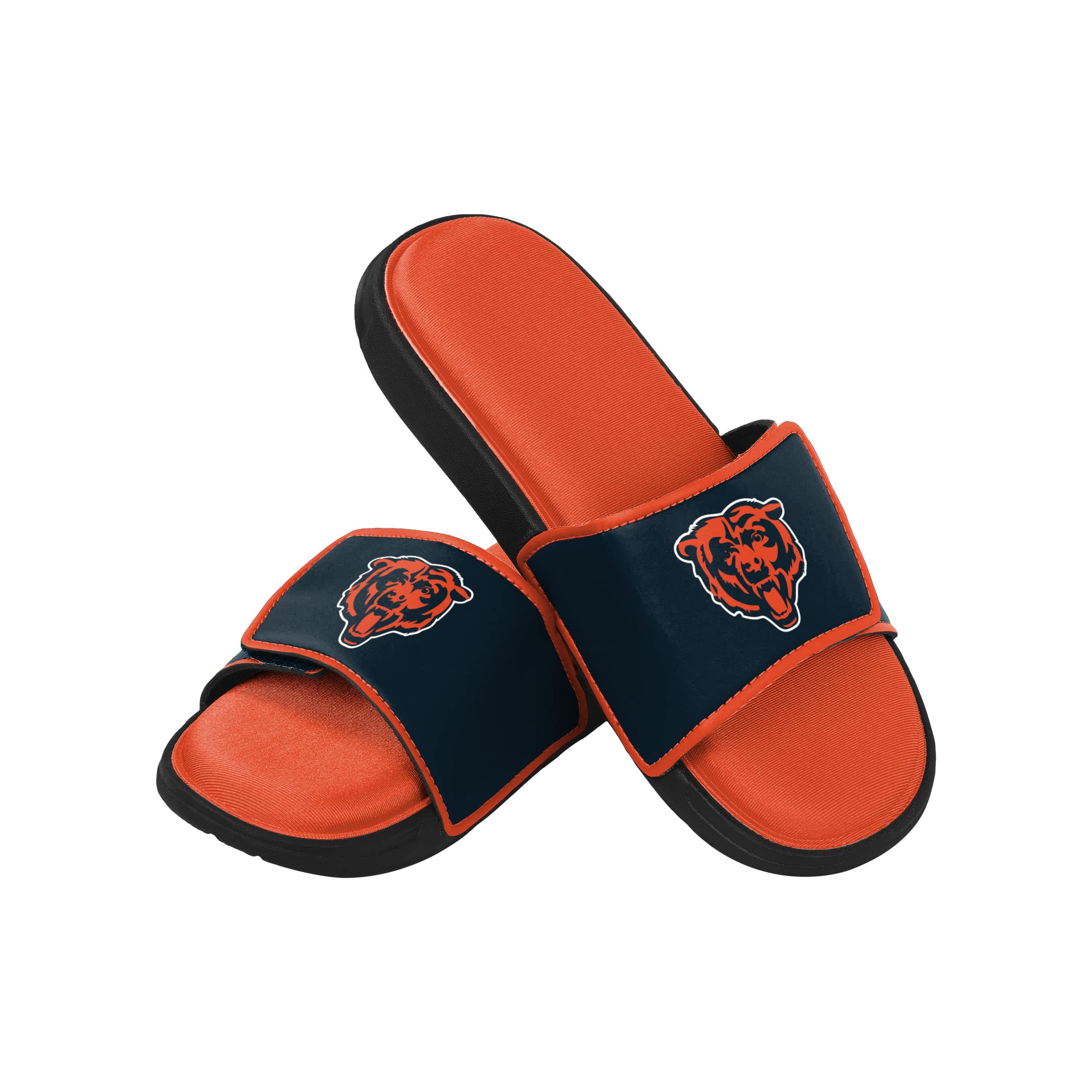 FOCO Chicago Bears NFL Mens Foam Sport Slide - S