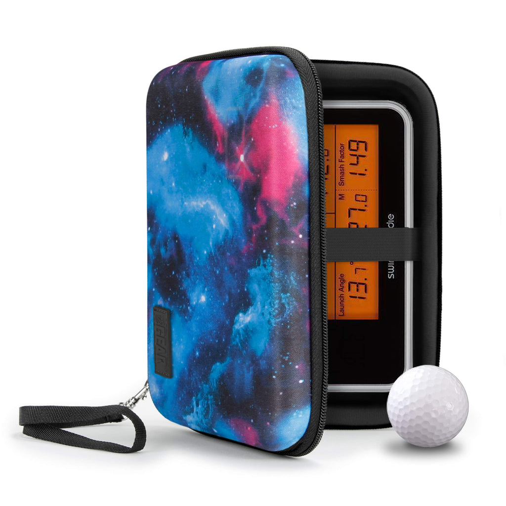 Usa Gear Golf Launch Monitor Case, Swing Caddie Hard Case With Scratch Resistant Interior, Water Resistant Exterior - Compatible