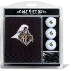 Team Golf Ncaa Purdue Boilermakers Gift Set: Embroidered Golf Towel, 3 Golf Balls, And 14 Golf Tees 2-3/4'' Regulation, Tri-Fold
