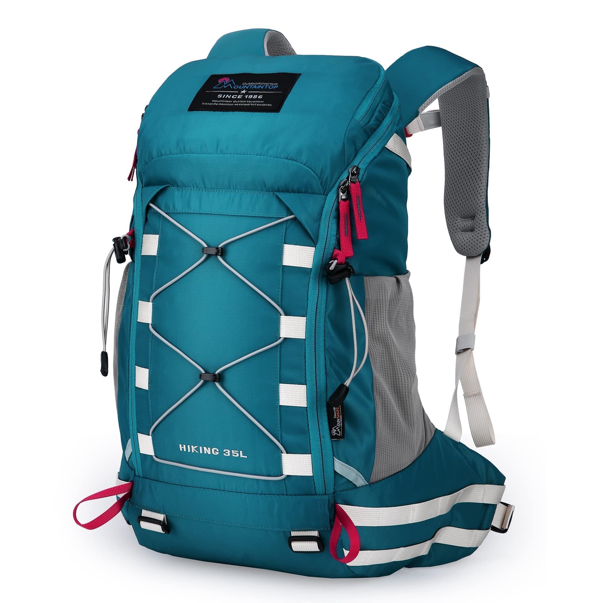 MOUNTAINTOP Hiking Backpack 35L Travel Backpack Lightweight Daypack for Men&Women Outdoor Camping