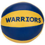 Franklin Sports Nba Golden State Warriors Toy Basketballs - 2 Pack Of Kids Soft Mini Basketballs For Over The Door + Indoor Hoop