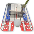 Eyeline Golf Groove Putting Mirror -Training Aid Align Eyes, Body, Putter Face. Indoor/Outdoor. 8 Putting Drills - Alignment Sta
