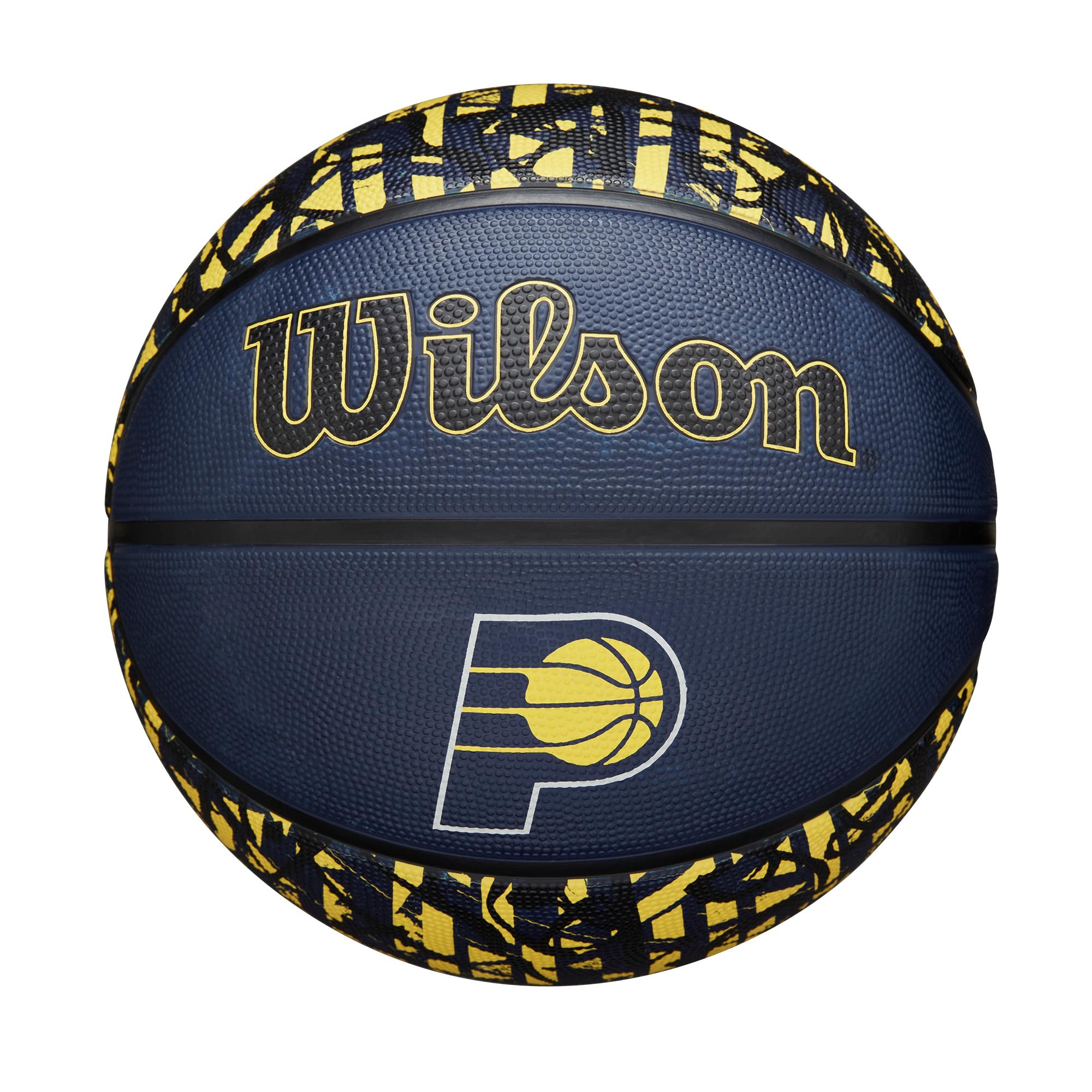Wilson Nba Team Graffiti Basketball - Indiana Pacers, Size 7-29.5''