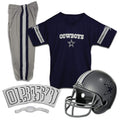 Franklin Sports Dallas Cowboys Kids Football Uniform Set - NFL Youth Football Costume for Boys & Girls - Set Includes Helmet, Je