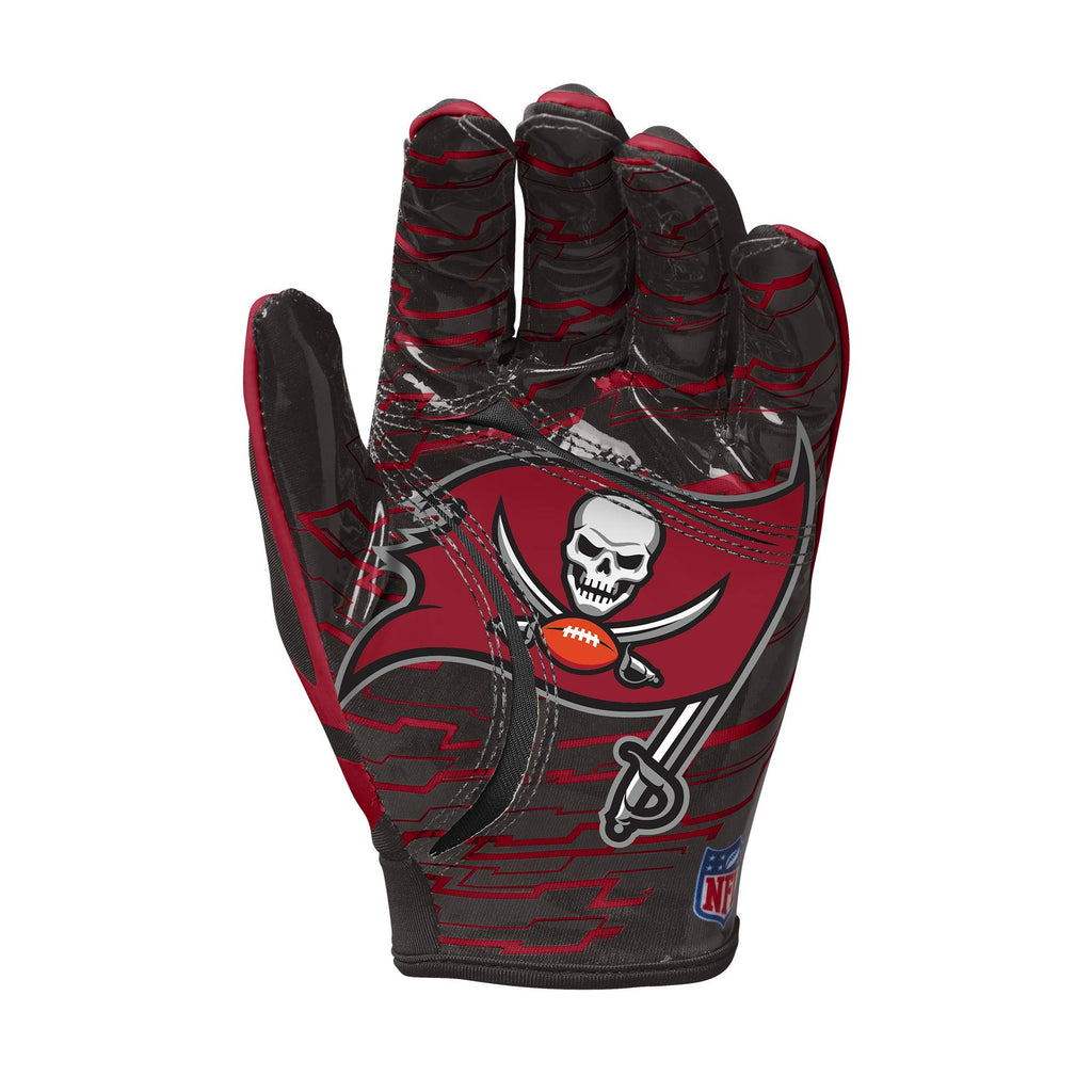 Wilson Nfl Stretch Fit Football Gloves - Youth, Tampa Bay Buccaneers