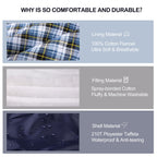 HiZYNICE Sleeping Bags for Adults Large Wide Cold Weather 0 Degree XL XXL Plus Size Oversized,Navy Blue Right Zip