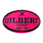 Gilbert G-TR4000 Rugby Training Ball - Fluoro Pink, Size 5