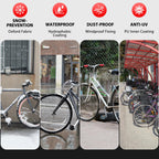 Topcrown Bike Cover Waterproof Outdoor Storage for 1 Bike, Bicycle Cover Rain Sun UV Dust Wind Proof with Storage Bag for Mounta