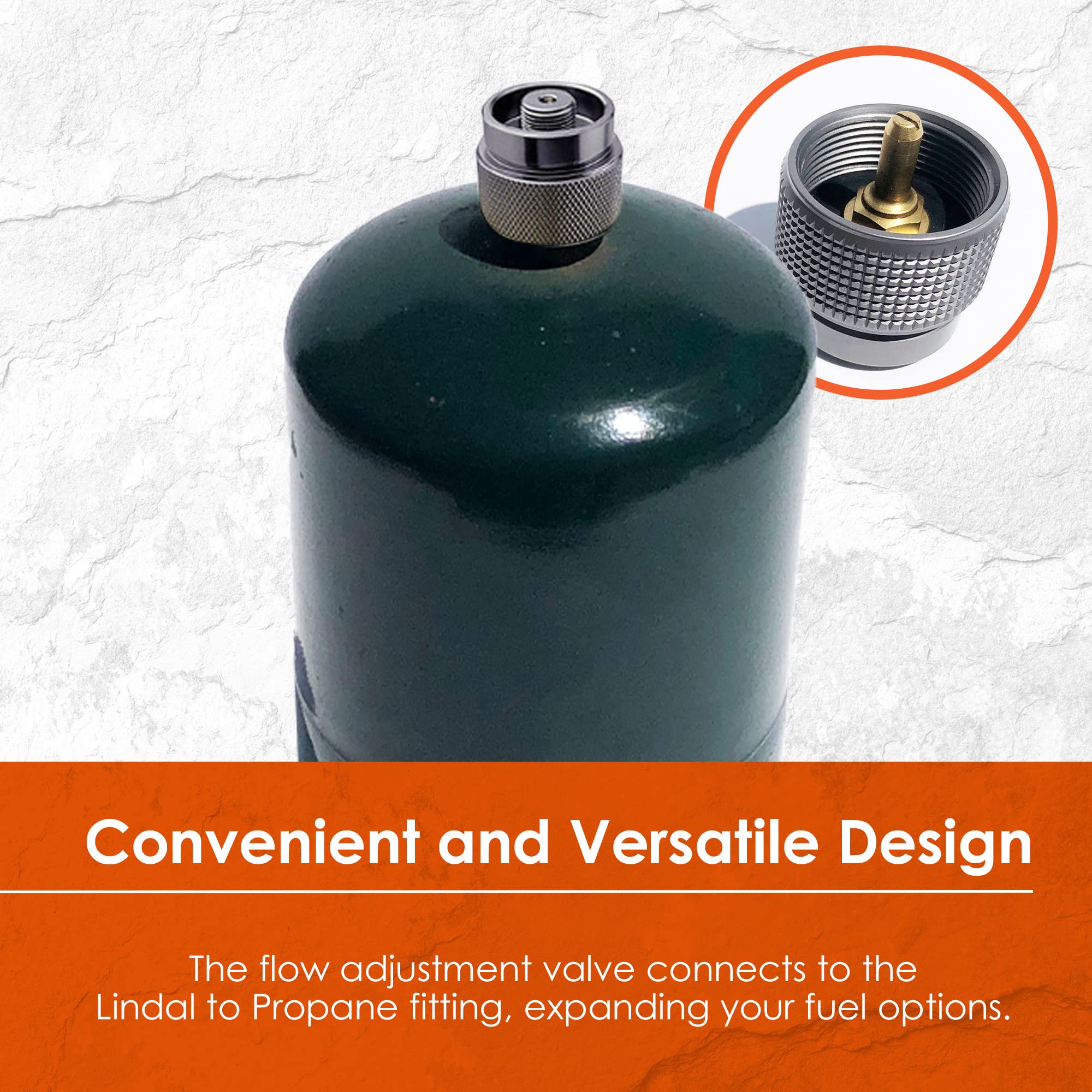 Ncamp Outdoor Camping Hiking Backpacking Stove Lindal To Propane Fitting For Ncamp Gas Adapter And Ncamp Stove