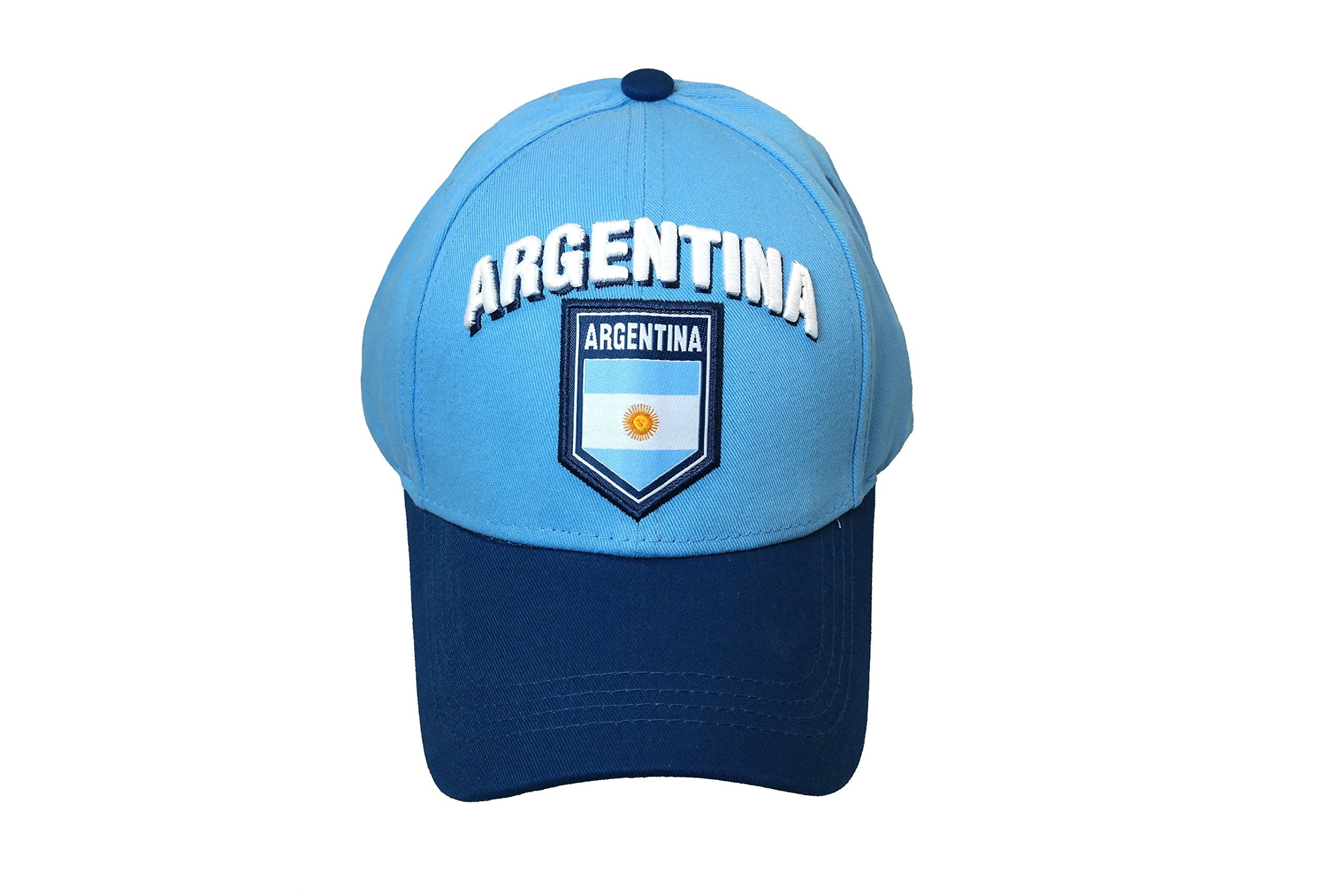 Rhinoxgroup Argentina Soccer Team Authentic Official Licensed Soccer Cap, One Size -001