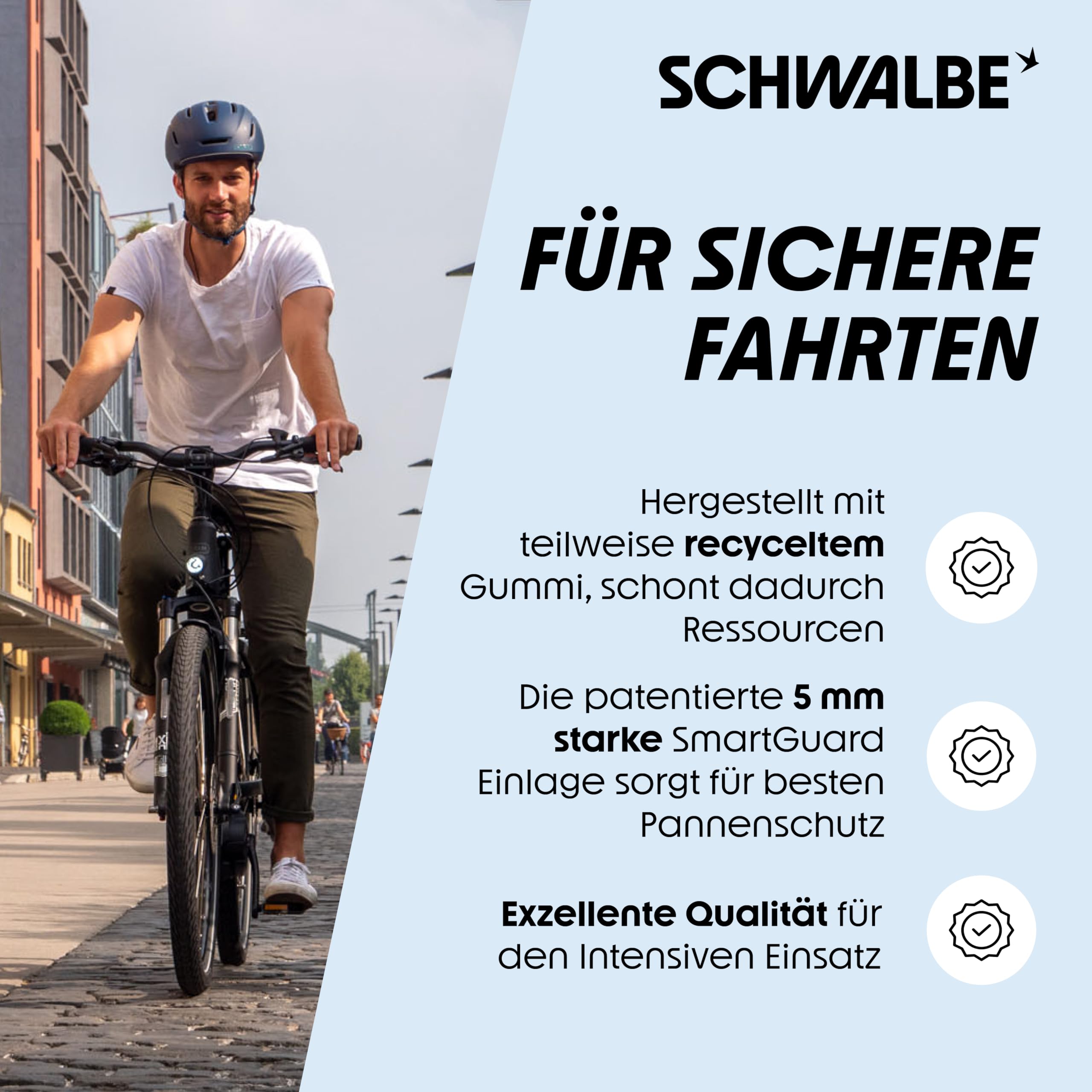 Schwalbe Marathon Plus Smart Guard Rlx Wire Tire, 700 X 32Cm