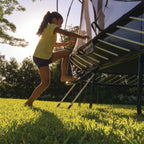 Springfree Trampoline Flexrstep V2 Ladder Accessory For Springfree Trampolines With Weight Capacity Of 152 Pounds And Safety Loc