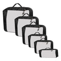 Gomajo Polyester Travel Packing Cube Organiser For Women Luggage Organizer Clothes Suitcase Bag Travelling Compression Pouch Org
