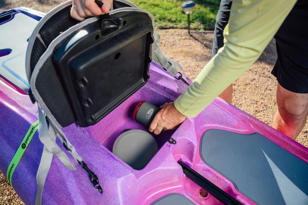Perception - Hi Life 11 Kayak - Sit on Top Kayak - SUP/Paddleboard Hybrid Boat - Seat Storage/Cooler - 11 ft - Mystic