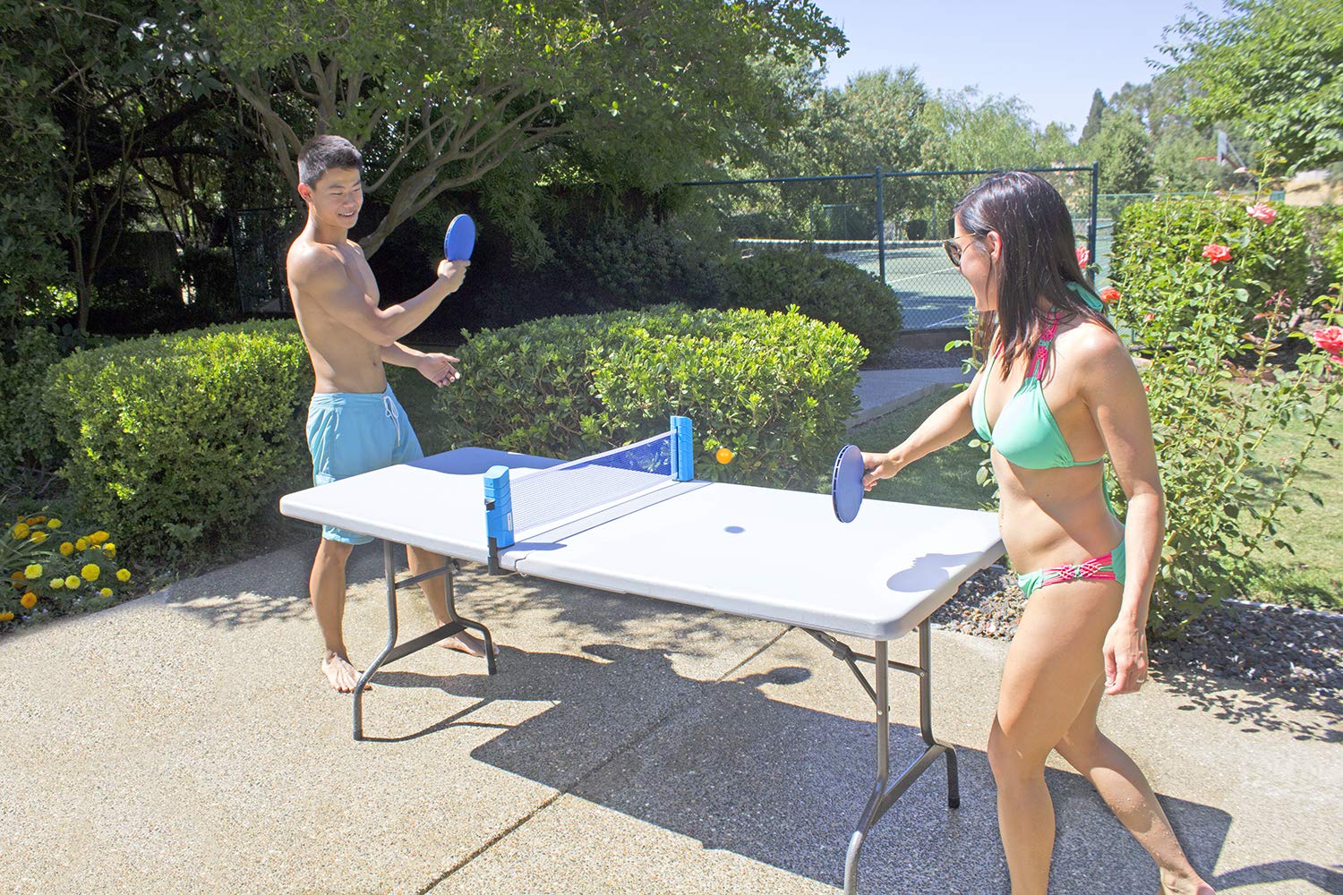 Poolmaster Portable Table Tennis Ping Pong Game Set