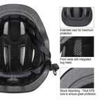 XJD Toddler Helmet Kids Bike Helmet Baby Multi-Sport Adjustable for Kids Boys Girls Lightweight for Age 1 and Older (Black, Smal