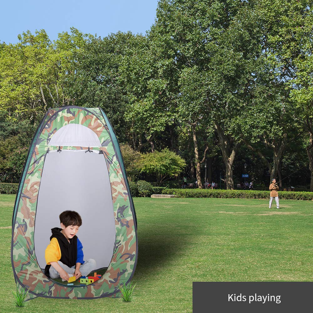 Pop Up Shower Changing Room Privacy Tent, Instant Portable Shower Tent, Camp Toilet, Rain Shelter For Camping & Beach Lightweigh