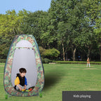 Pop Up Shower Changing Room Privacy Tent, Instant Portable Shower Tent, Camp Toilet, Rain Shelter For Camping & Beach Lightweigh