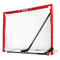 Franklin Sports Nhl Youth Street Hockey Set - (2) Kids Junior Hockey Sticks, Pvc Goal + Roller Hockey Ball Included - Indoor + O