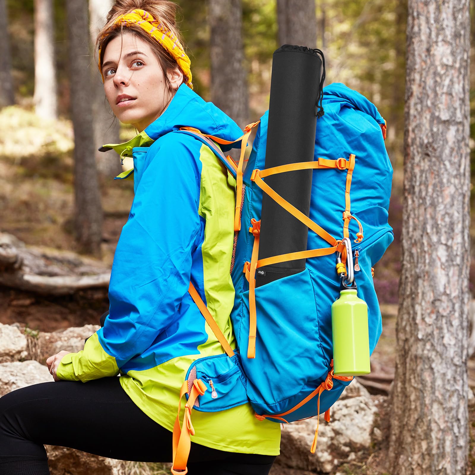 Cosmos Portable Trekking Poles Carrying Bag Tent Poles Bag Replacement Storage Bag Pouch For Walking Stick Trekking Hiking Poles