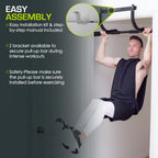 Prosourcefit Multi-Grip Lite Pull Upchin Up Bar, Heavy Duty Doorway Upper Body Workout Bar For Home Gyms 24A-32A