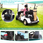10L0L Golf Cart Ball Washer And Club Head Cleaner Kit Detachable Golf Club Head And Ball Washer Golf Cleaner For Ezgo Club Car Y