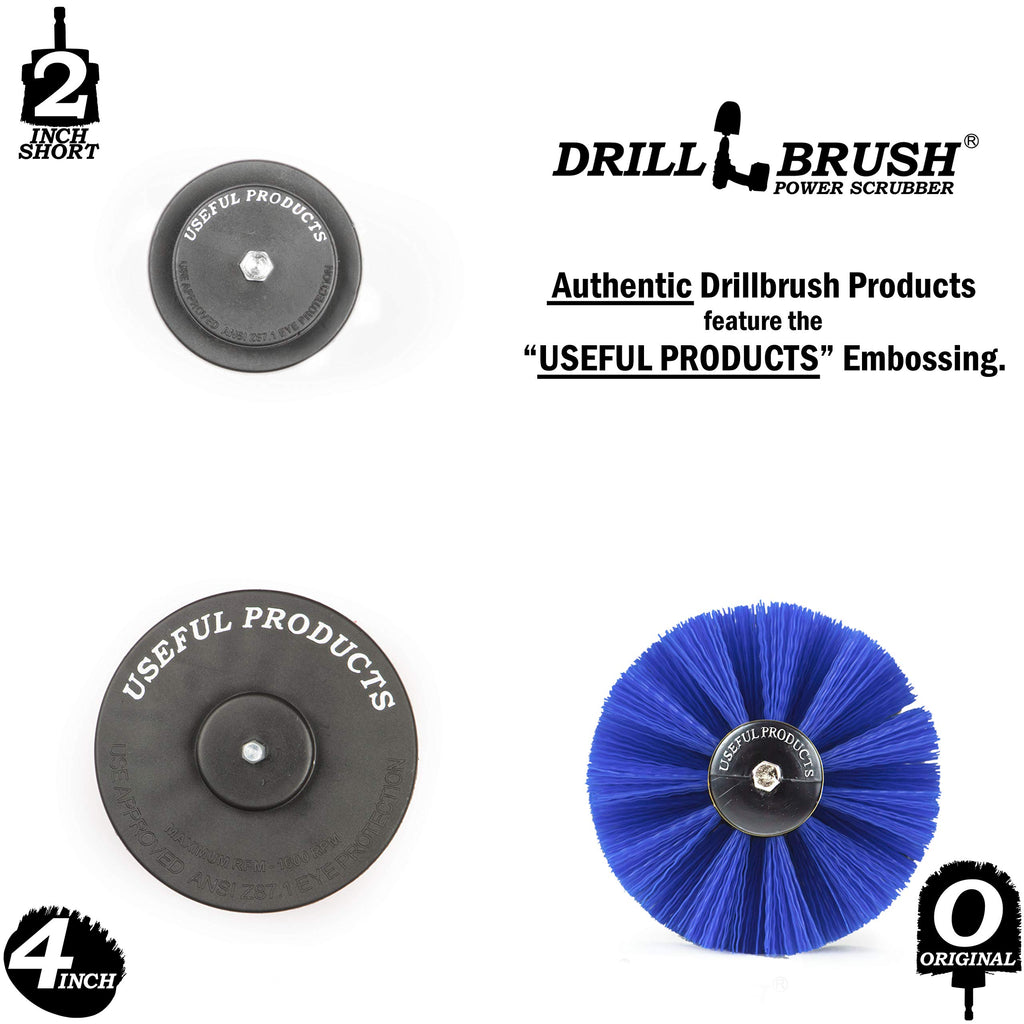 Drill Brush Boat Accessories - Kayak Cleaning Kit - Boat Drill Brush Set - Marine Scrub Brush Attachment For Drill - Rotary Clea