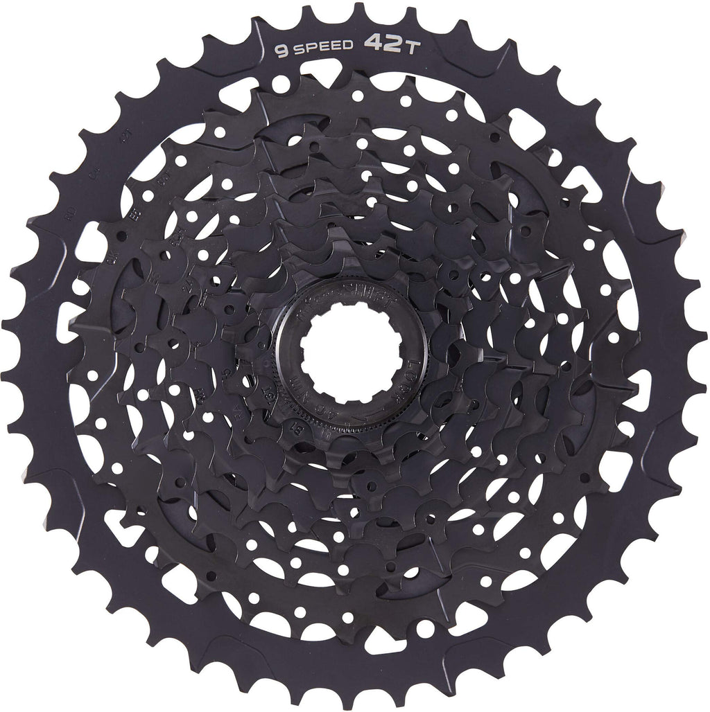 Microshift Advent Cassette 11-42T 9-Speed Black Ed Coated