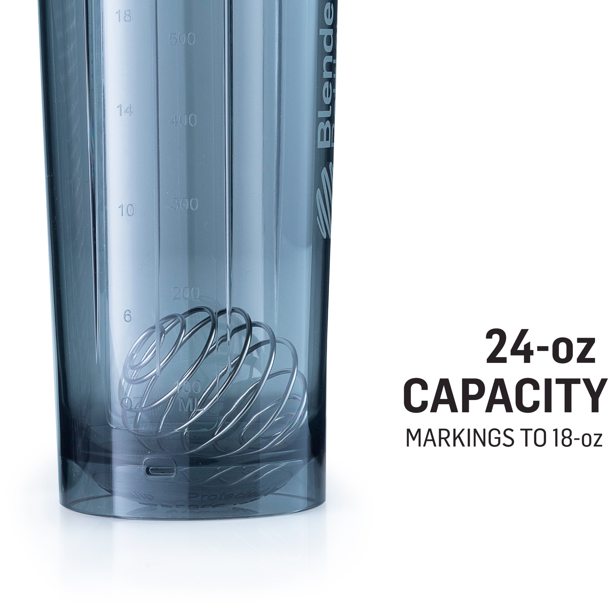 Blenderbottle Shaker Bottle Pro Series Perfect For Protein Shakes And Pre Workout, 24-Ounce, Black