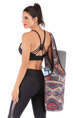 Ewedoos Yoga Mat Bag With Large Size Pocket And Zipper Pocket, Fit Most Size Mats. (Namaste)