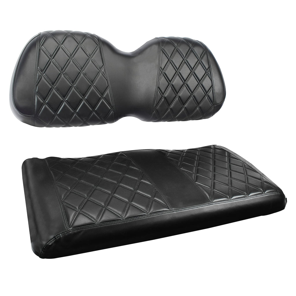 Nokins Golf Cart P Diamond Seat Cover For Golf Cart Club Car Precedent Original Regular Front Seat Cushion, No Stapler Required,