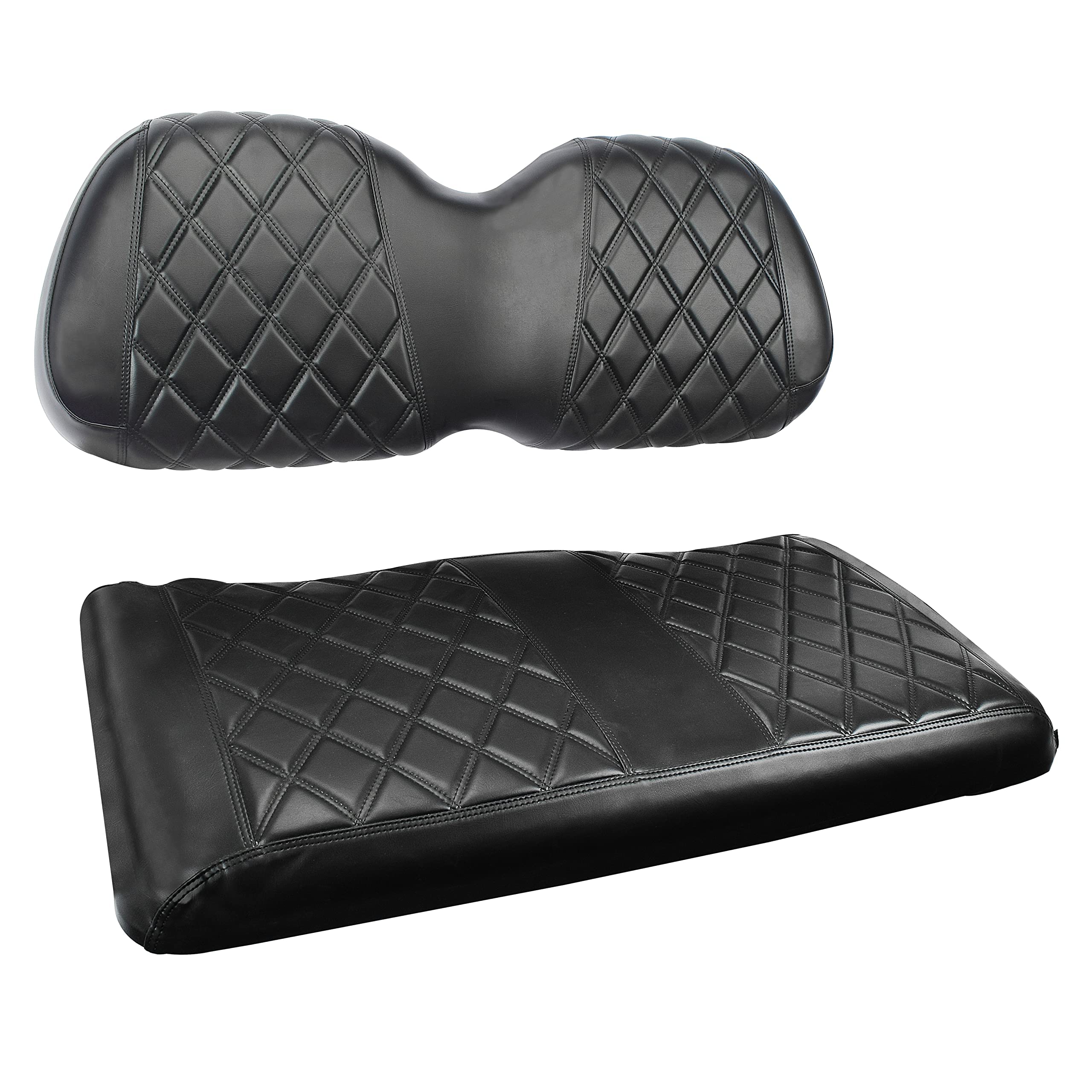 Nokins Golf Cart P Diamond Seat Cover For Golf Cart Club Car Precedent Original Regular Front Seat Cushion, No Stapler Required,