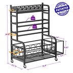 Weight Rack For Dumbbells, Dumbbell Rack Weight Stand, Vopeak Home Gym Storage Rack For Yoga Mat Kettlebells And Strength Traini