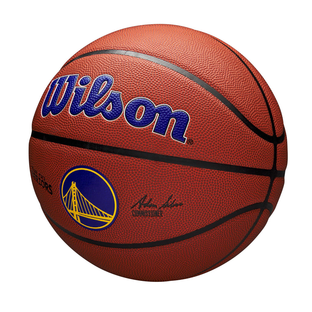 Wilson Nba Team Alliance Basketball - Golden State Warriors, Size 7-29.5''