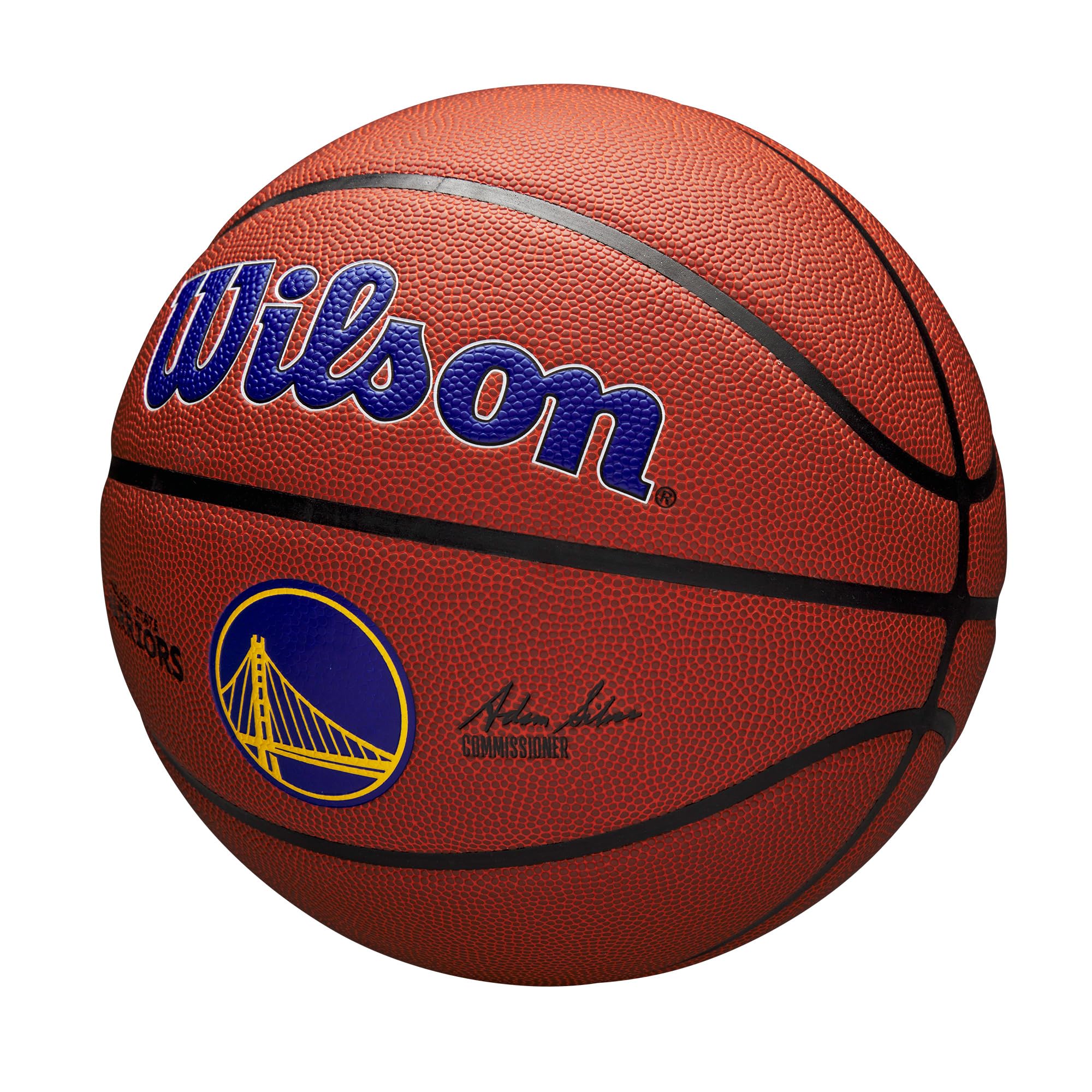 Wilson Nba Team Alliance Basketball - Golden State Warriors, Size 7-29.5''